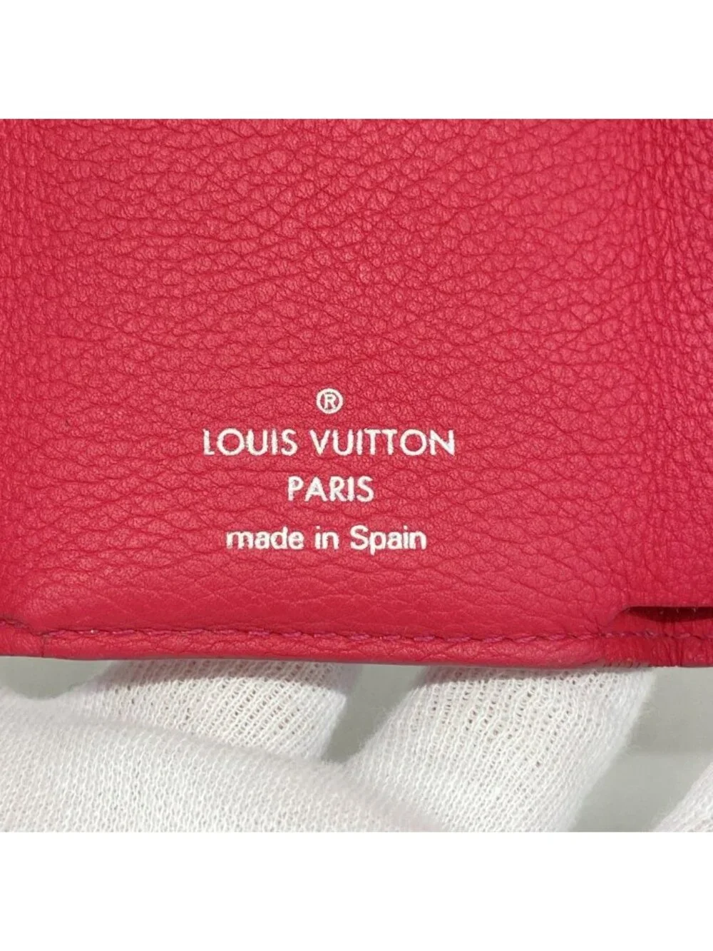 Louis Vuitton Trifold Wallet Portefeuille Lock Mini Pink